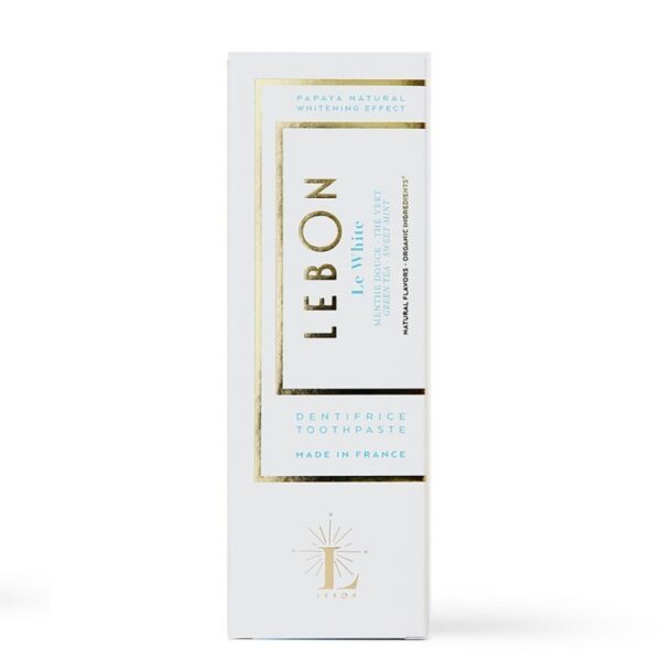 lebon le white balinamoji dantu pasta su saldžiaja meta ir žaliaja arbata