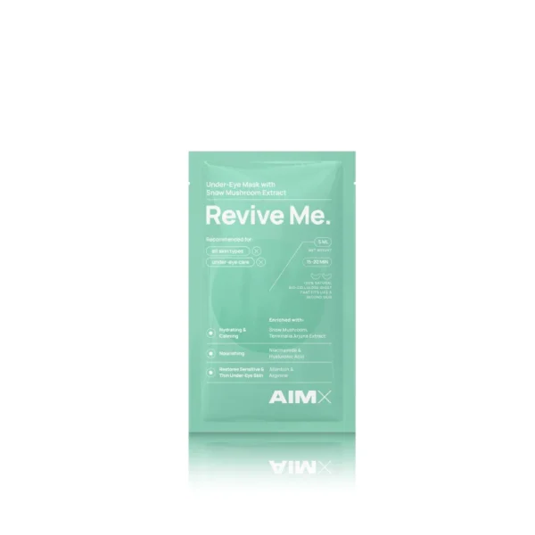 drekinanti ir gaivinanti paakiu kauke su hialuronu aimx revive me