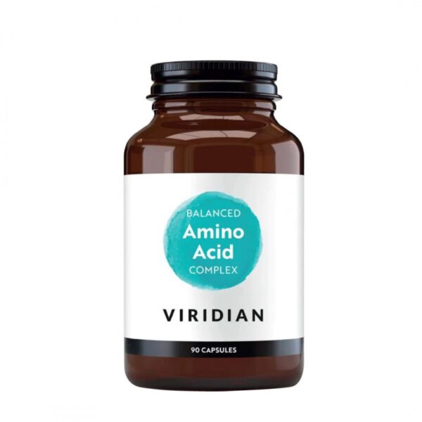 maisto papildas amino rugstys balanced amino acid complex viridian