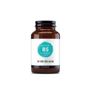 maisto papildas b vitaminu kompleksas su vitaminu c high five b complex vit c viridian