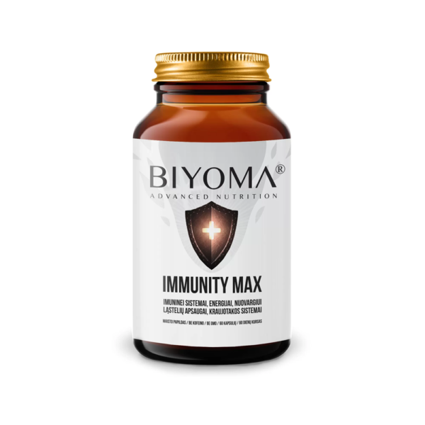 BIYOMA® Advanced Nutrition IMMUNITY MAX maisto papildas imunitetui