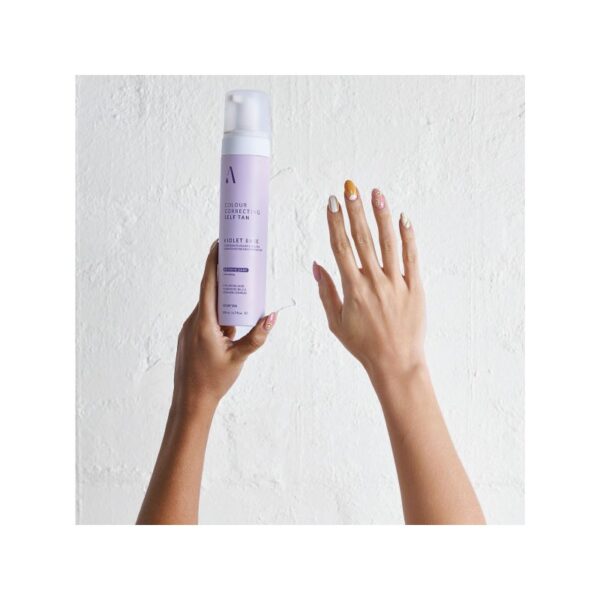 azure tan violet base greito poveikio savaiminio idegio putos vidutinis tamsus atspalvis