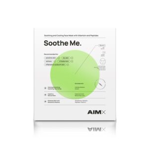 greito poveikio raminanti-lakstine veido kauke su peptidais aimx soothe me 1vnt