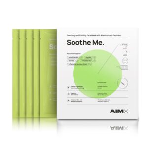 greito poveikio raminanti-lakstine veido kauke su peptidais aimx soothe me