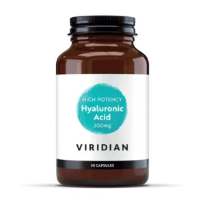 maisto papildas hialurono rugstis high potency hyaluronic acid 200mg