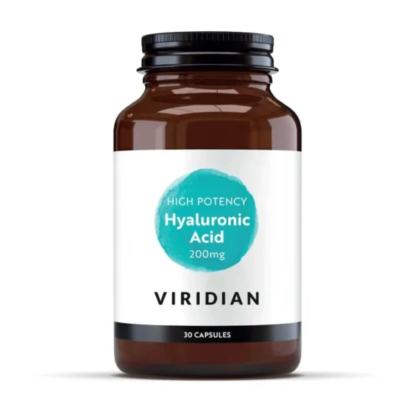 maisto papildas hialurono rugstis high potency hyaluronic acid 200mg