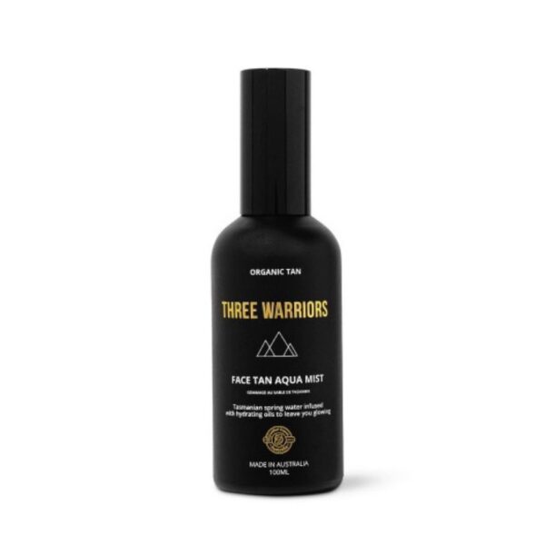 three warriors purskiamas naturalus savaiminio idegio veido tonikas face tan aqua mist
