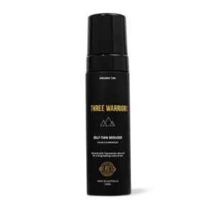 three warriors savaiminio idegio putos self tan mousse