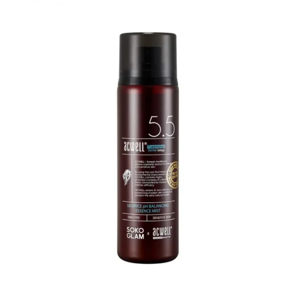 acwell drekinanti ir balansuojanti dulksna jautriai odai licorice ph balancing essence mist
