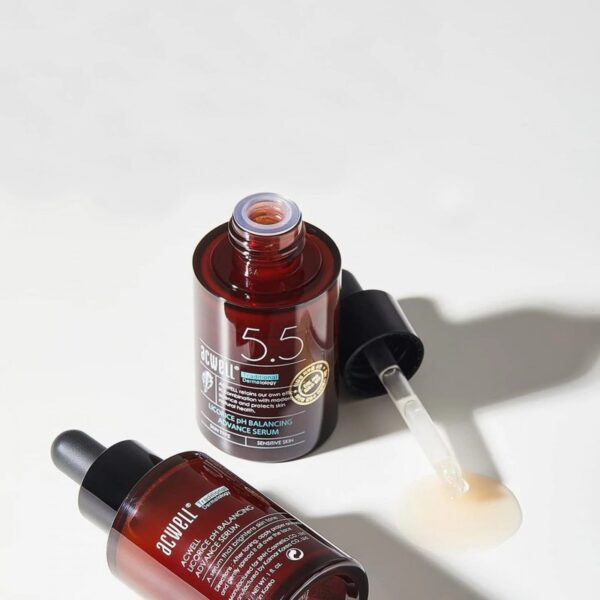 acwell drekinantis skaistinantis veido serumas su saldymedzio ekstraktu licorice ph balancing advance serum