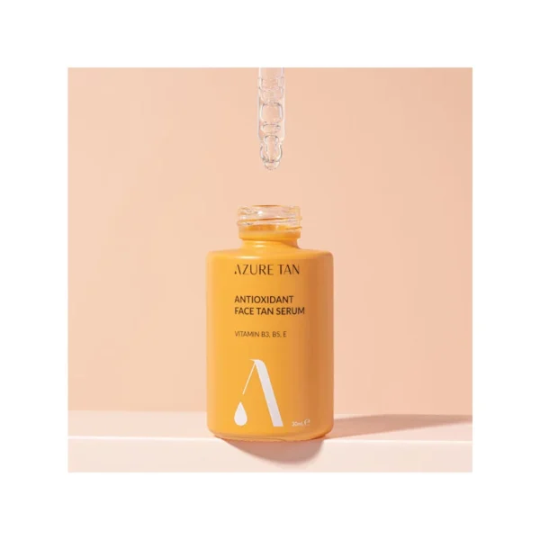 azure tan antioxidant tan serum antioxidant veido serumas su savaiminio idegio efektu
