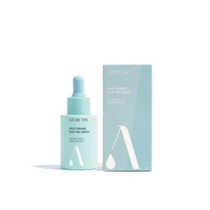 azure tan night repair tan serum niacinamido veido serumas su savaiminio idegio efektu