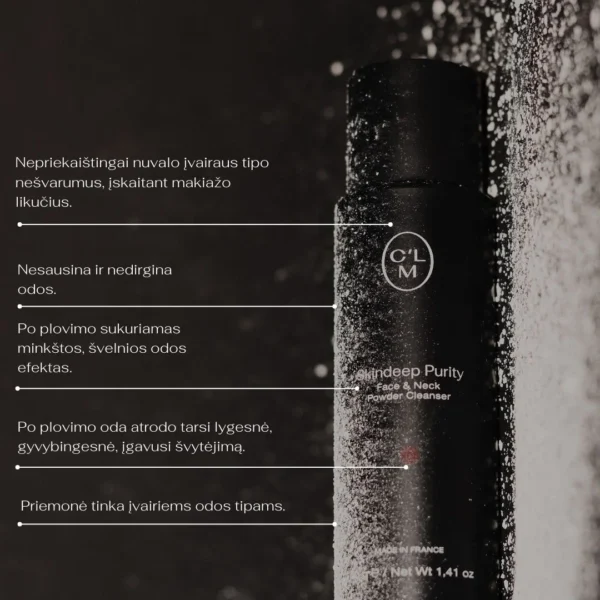 CELEMI Skindeep Purity plaunamoji pudra veidui ir kaklui