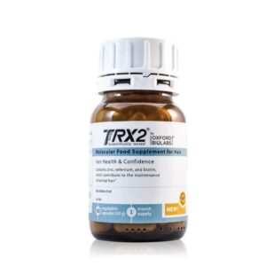 Maisto papildas skatinantis plaukų augimą TRX2® Oxford Biolabs 90 kapsulių